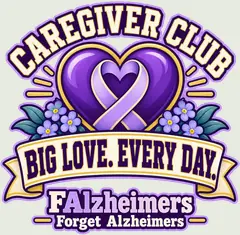 Ilustración de Caregiver Club Big Love. Every Day.